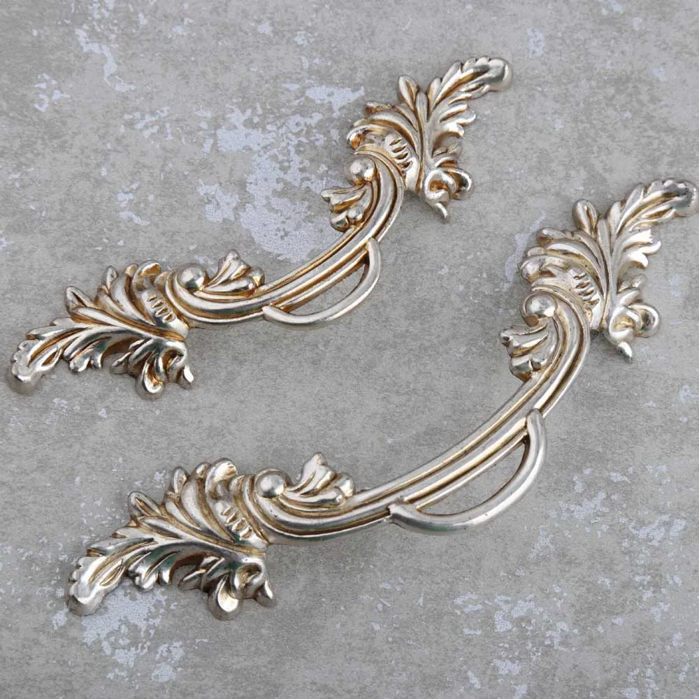 64 мм Серебряный антикварный выдвижной ящик выдвижная ручка для шкафа 96 Винтажный