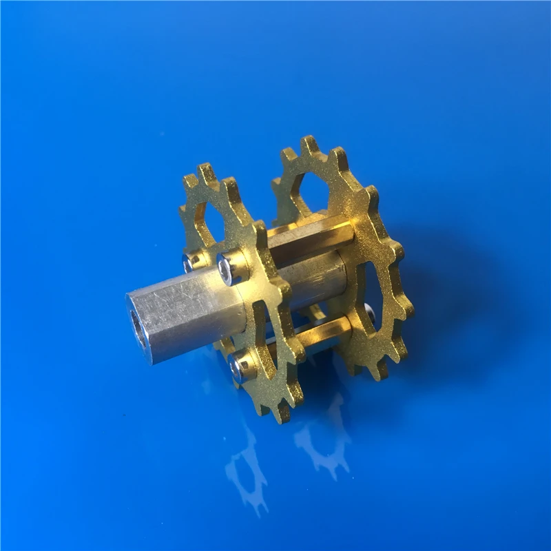 Metal Driving Wheel Coupling For Damping Tank Car Motor Caterpillar | Игрушки и хобби