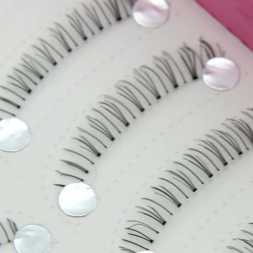 Накладные ресницы ручной работы 10 пар натуральный макияж|lower eyelashes|10 paireyelash lower |