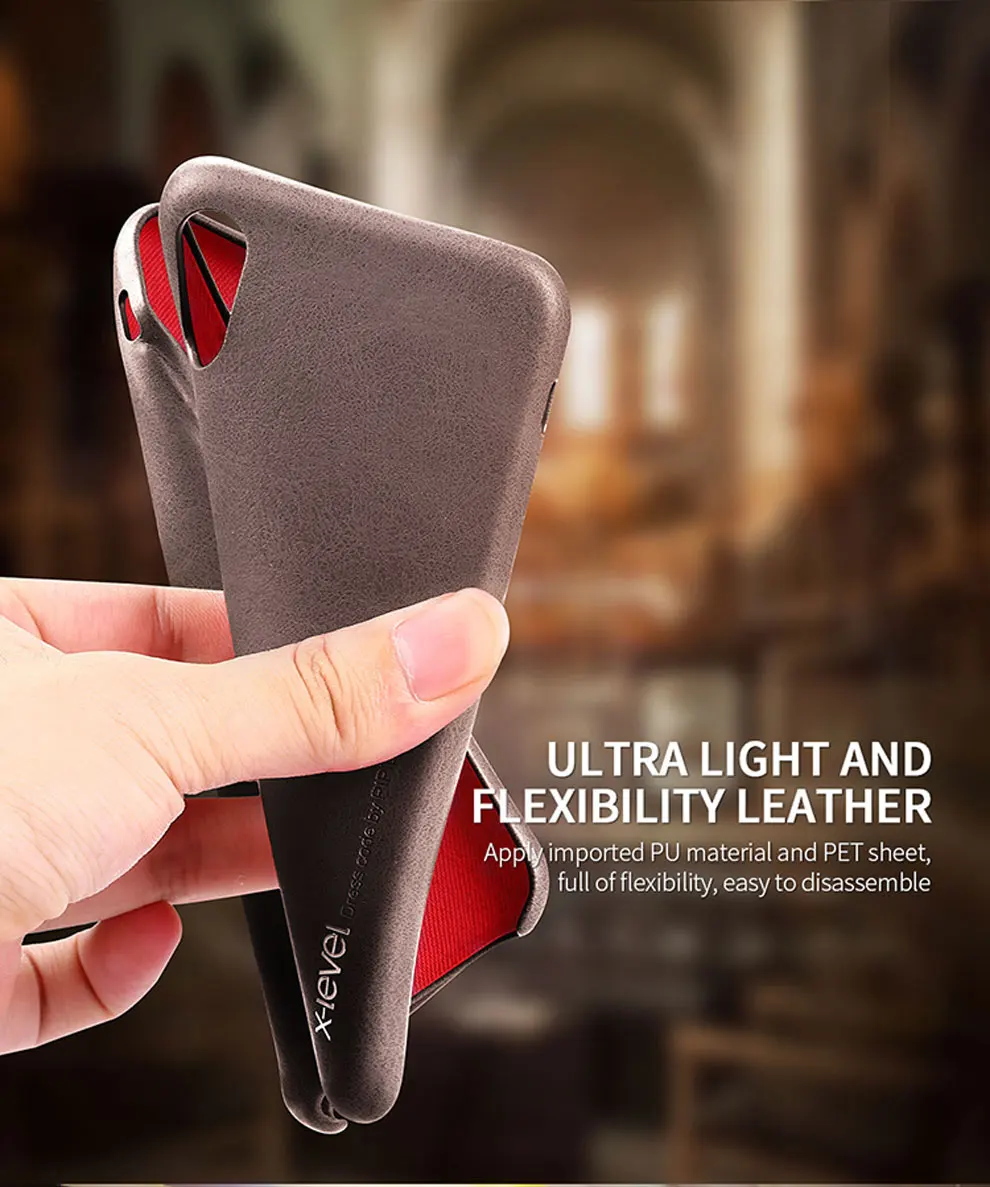 Роскошный мягкий чехол из искусственной кожи для iphone XS задняя крышка Max Винтажный