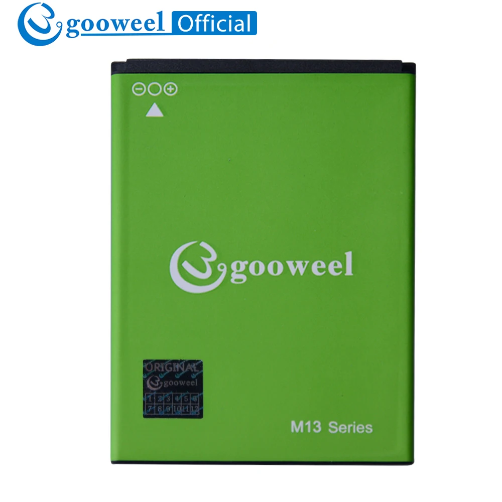 100% Оригинальные Gooweel M13 или Pro Li Ion Батарея 3 8 В 2800 мАч путешествия батареи