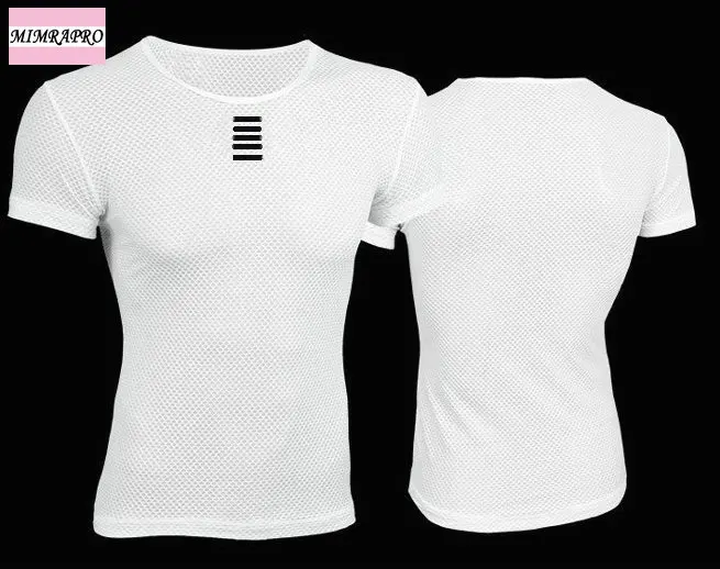 Базовое белье для велоспорта MIMRAPRO белое нижнее верховой езды Спортивная рубашка