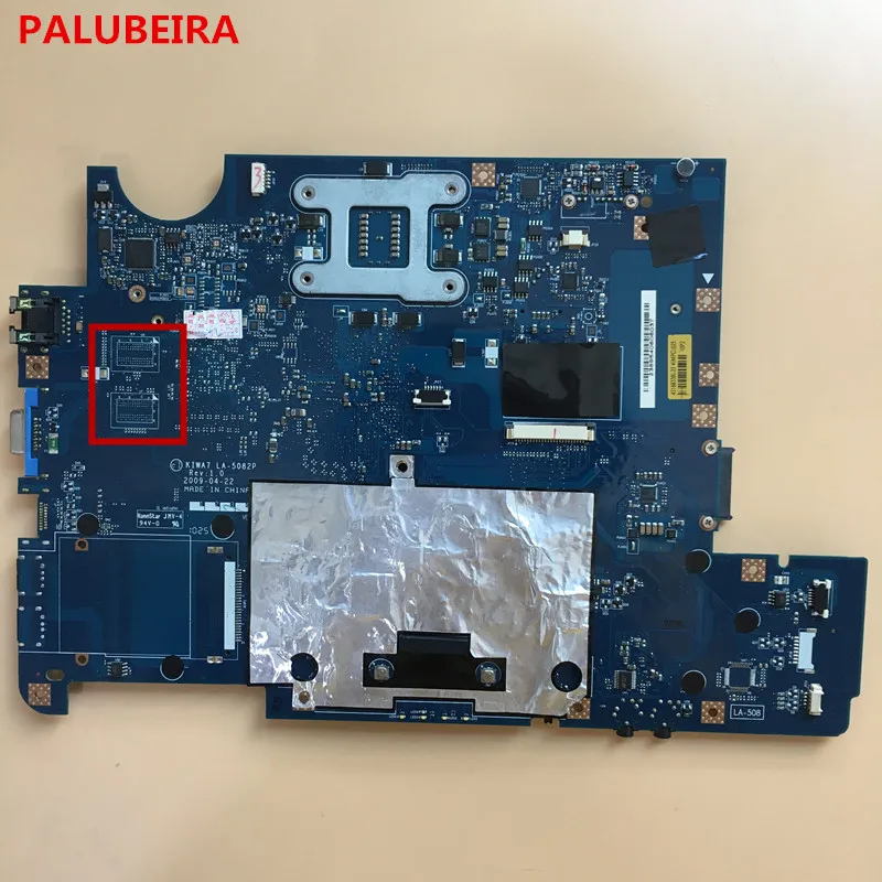 PALUBEIRA Бесплатная доставка Для lenovo G550 loptop материнская плата KIWA7 LA-5082P DDR3 100%