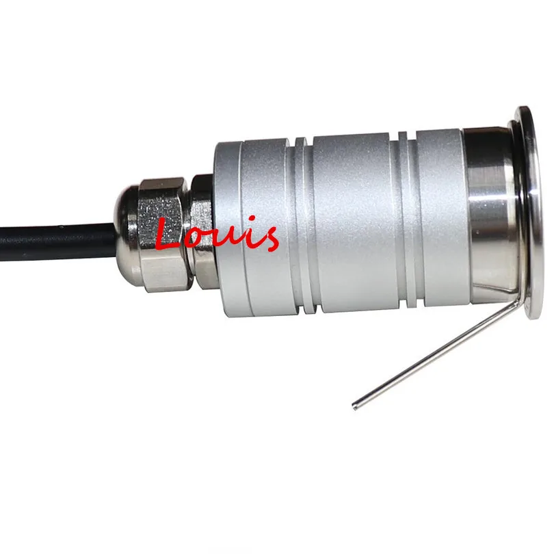 Бесплатная доставка Мини СИД конденсация земной свет 1W DC12V-24V ландшафтное