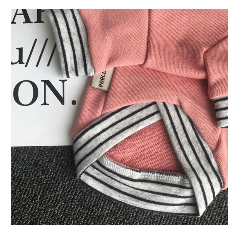 XXL хлопчатобумажная одежда для домашних питомцев толстовки с рисунком собаки