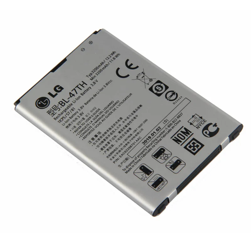 LG F350 аккумулятор телефона для LG Optimus G Pro 2 F350 F350K F350S F350L D837 D838 BL-47TH BL47TH 3200 мА-ч