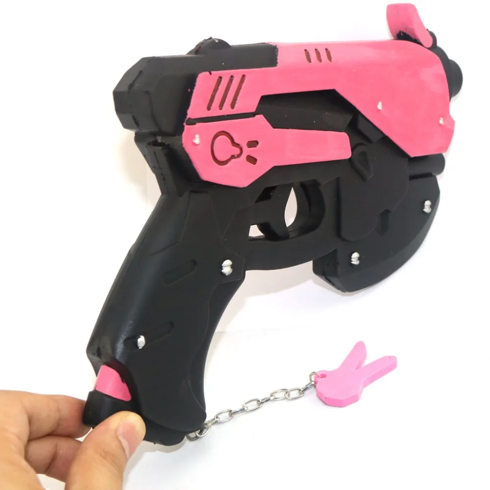Аниме игры OW реквизит для косплея D. va аксессуары для косплея DVA реквизит для косплея ПВХ игрушка пистолет Кепка оружие 27 см* 19 см