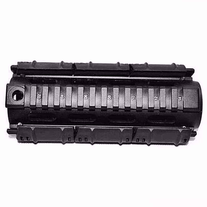 12 шт. винтовка Weaver Пикатинни ручная защита Quad Rail Чехлы резиновые тактические VEH29 T16 0,5