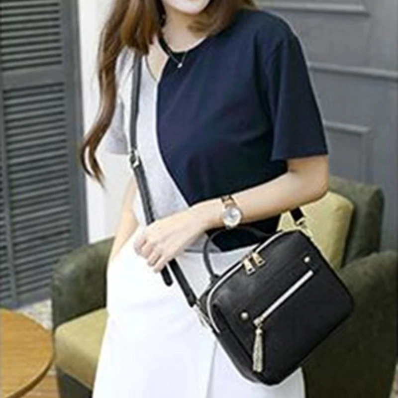 Кошелек женский Crossbody мешок небольшой Для женщин сумка кисточкой Курьерские