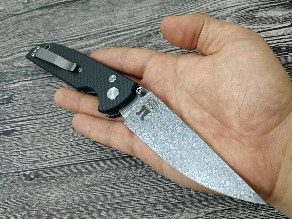 Тактические складные боевые ножи JohnnyJamie Vikinger 3 7 дюйма углеродное волокно и