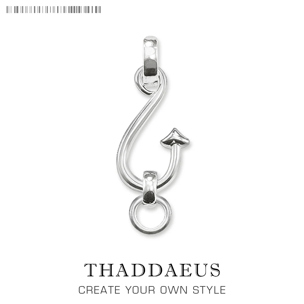 

Fishing Hook Charms Carriers 2020 Summer 925 Sterling Silver Fit Necklace, Europe Jewelry Trendy Gift For Women Men