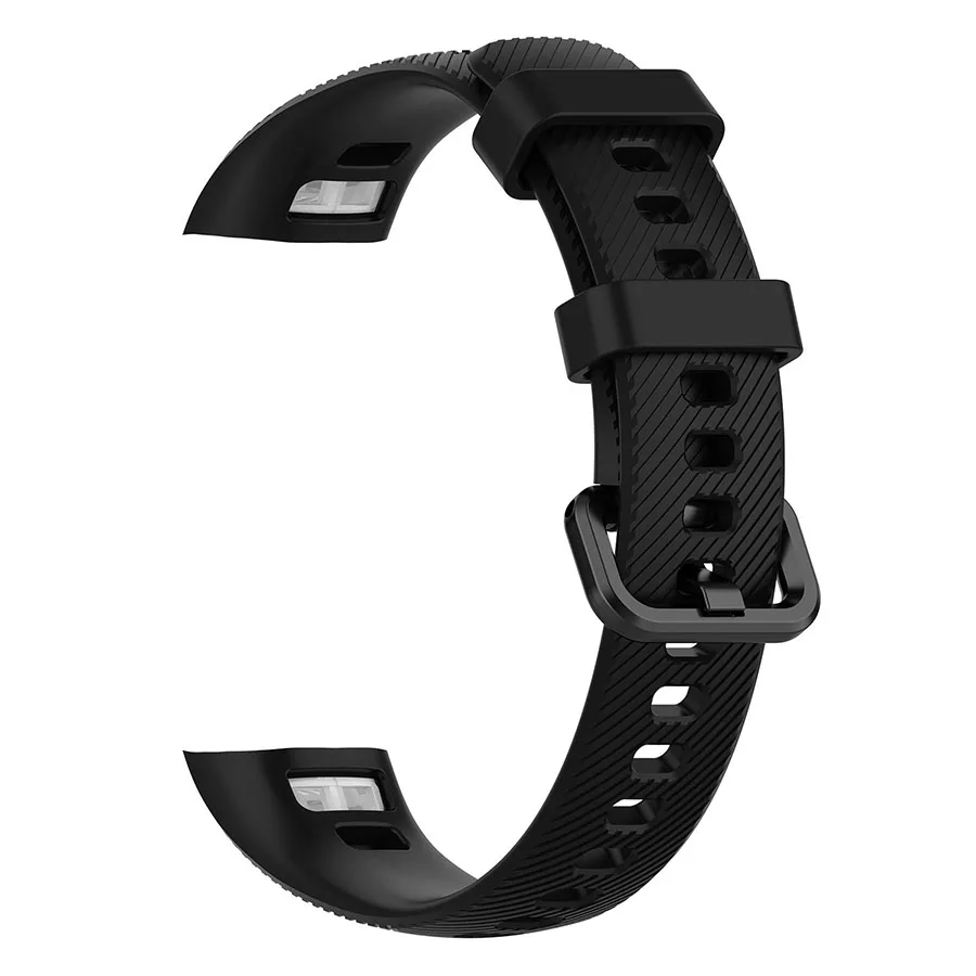 Ремешок силиконовый для Huawei Honor Band 5 спортивный умный Браслет наручных часов