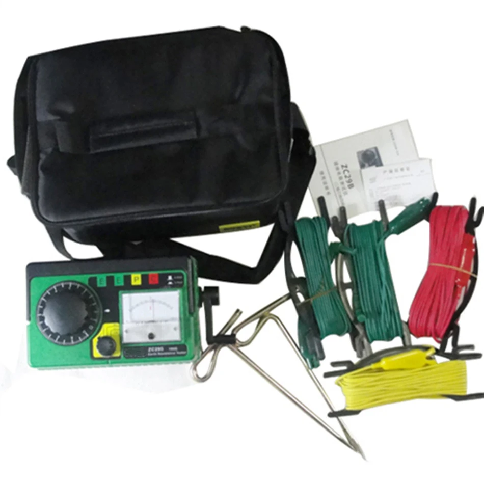 

ZC29B Grounding Resistance Tester Two-wire Three-wire Four-wire