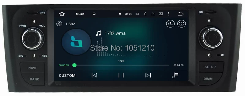 

Ouchuangbo android 8.0 system auto radio for Fiat Punto with gps navigation Bluetooth mp3 player 2G RAM 32GB ROM