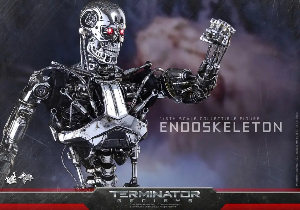 Новинка 1/6, оригинальная модель Terminator Genisys 5, модель Endoskeleton, коллекция, фигурки, игрушки, новая коробка