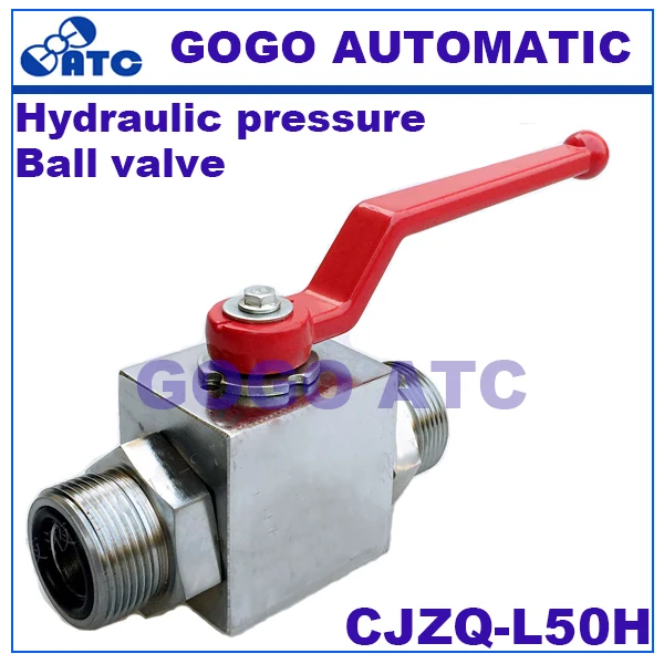 Высокое качество гидравлического давления шаровой клапан CJZQ L50H M72 * 2 Мужской
