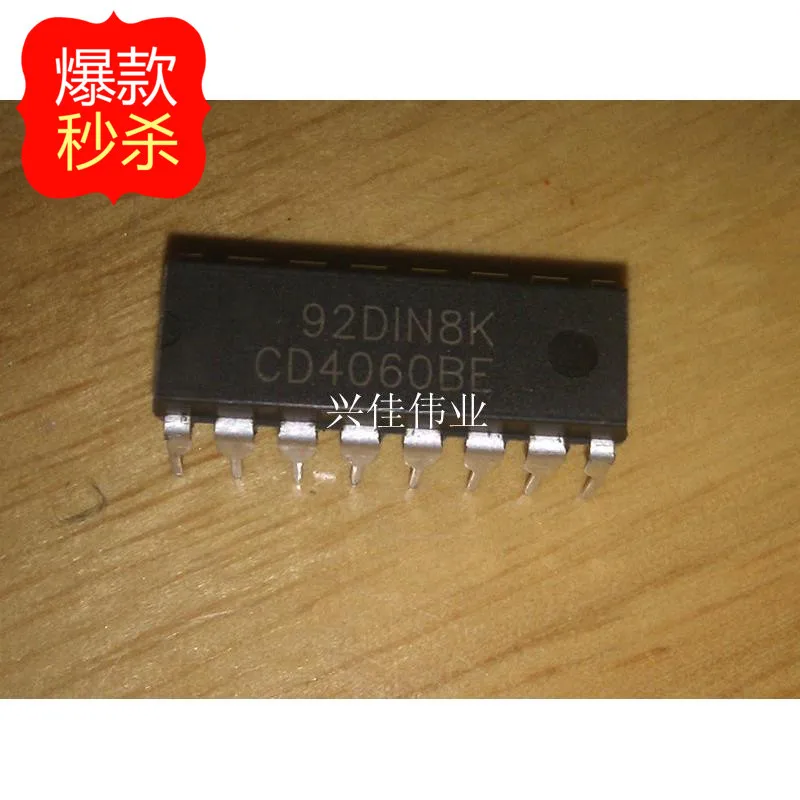 

10 шт. Новый логический чип CD4060 CD4060BE CD4060BN DIP16