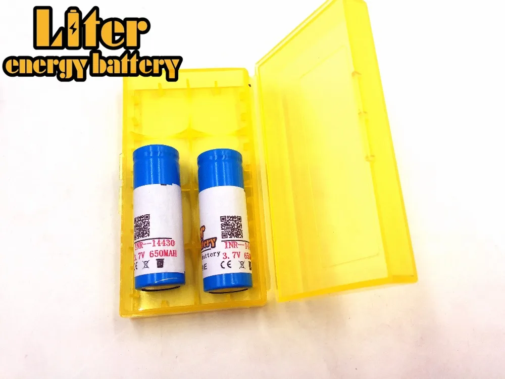 14430 батарея 3,7 V 650mAh литий-ионная аккумуляторная батарея батареи для ландшафтного освещения