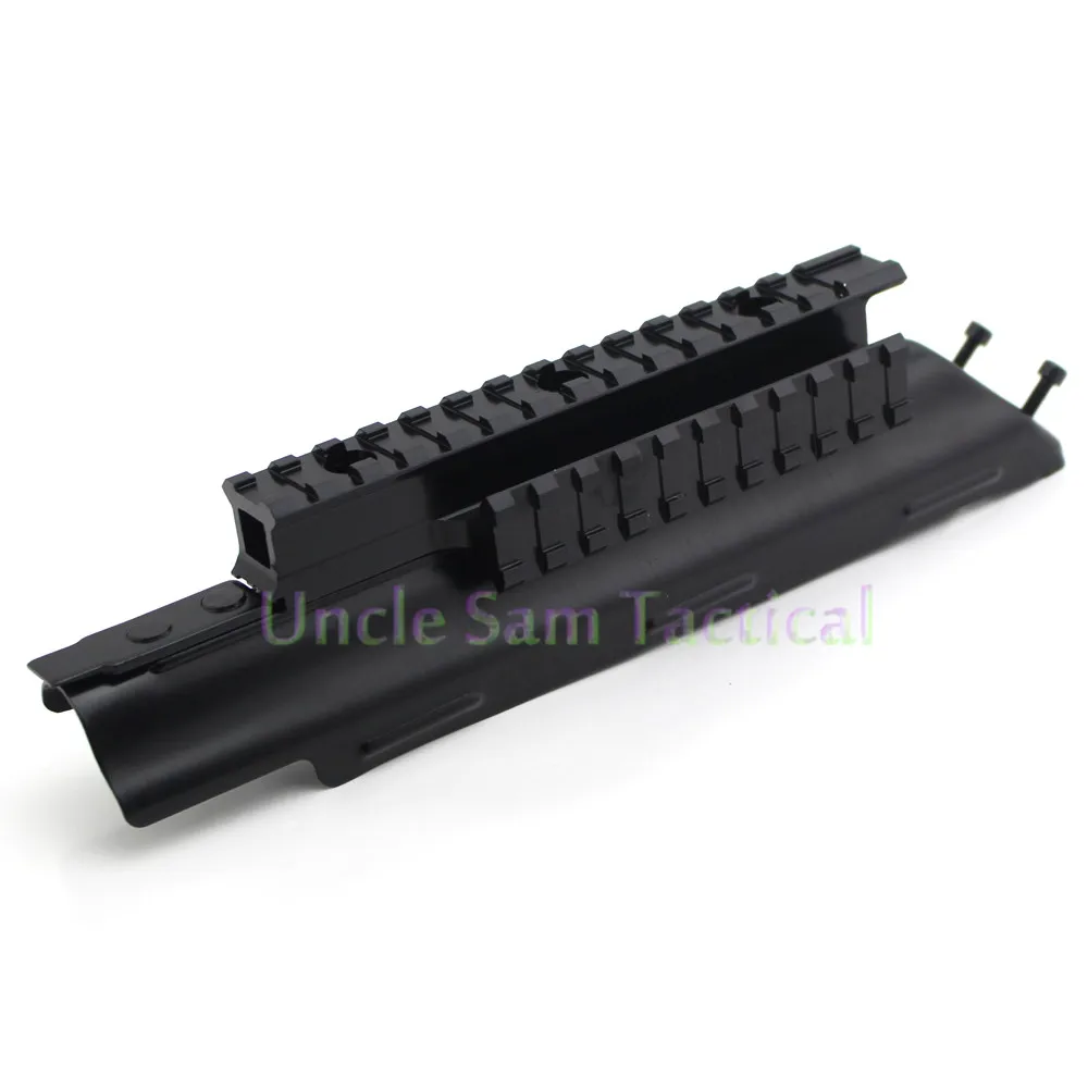Tactical steel Tri-Rail Top Mount Cover AK47 приемник с тройным Пикатинни и Вивер рельсы HuntingTop крепление системы Крышка для АКС