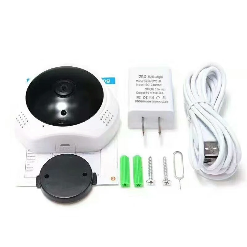 Новый 960 P 3D VR WI FI IP Камера обзора 360 градусов Ночное видение мини Беспроводной