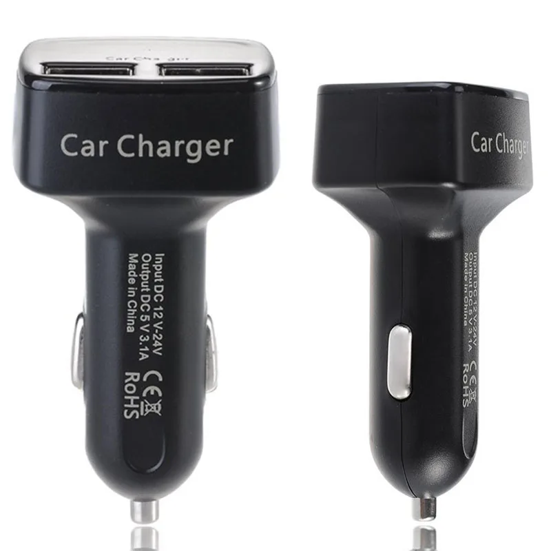 Горячая-двойной USB порт прикуривателя Зарядное устройство 3.1A Портативный 4 для Z1