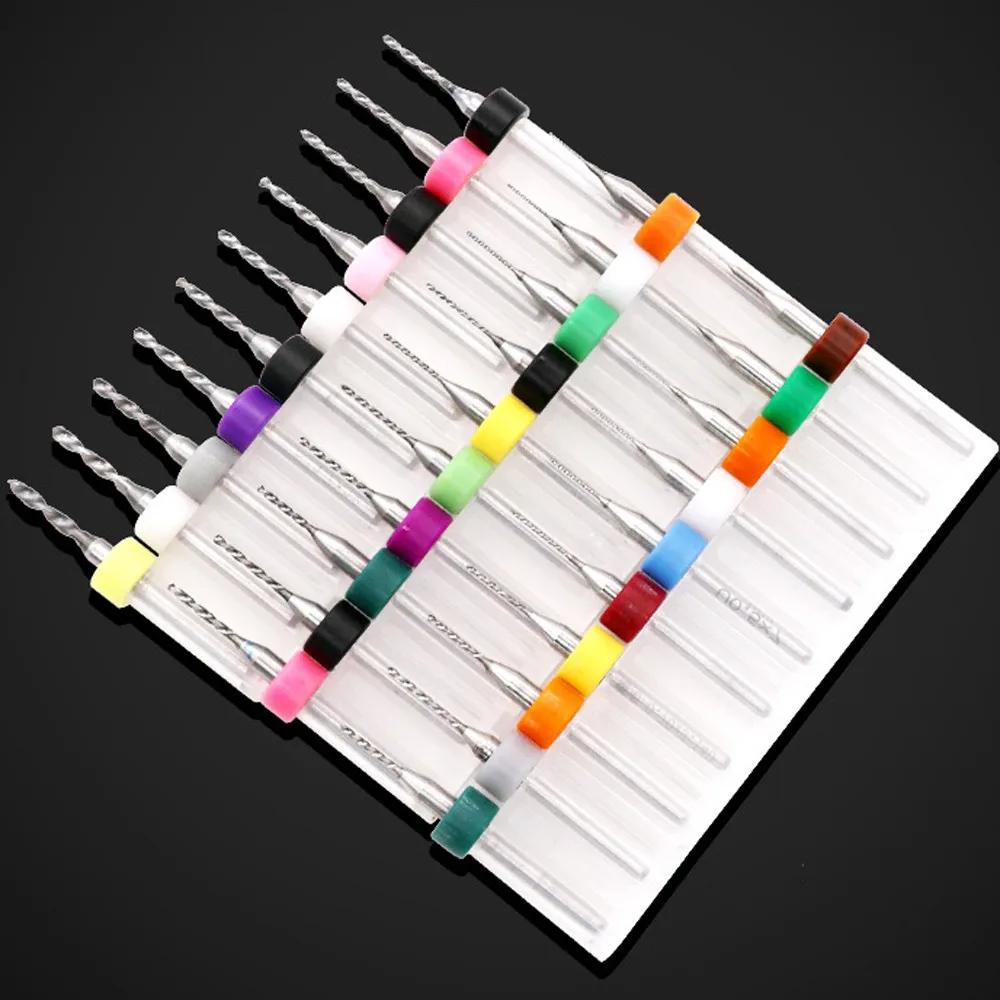 Сверла 10 шт. инструмент для металла деревообработки цепи гравировки карбида