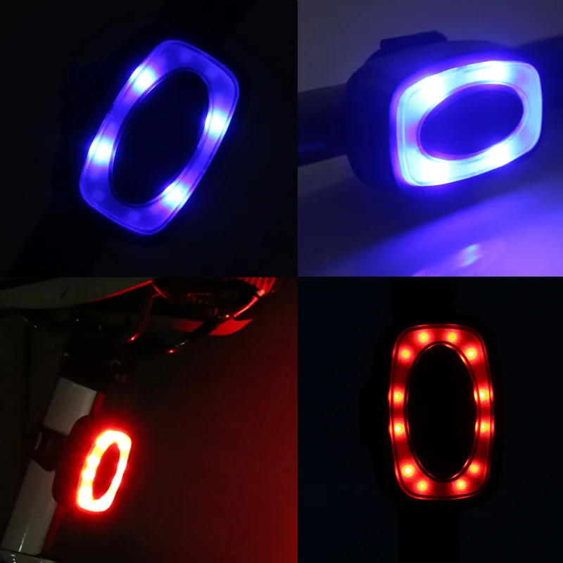 Sireck Bicycle Rear Light 7 Flash Mode USB Charging LED Bike Tail Waterproof Cycling Safety Warning Lamp Luz Bicicleta | Спорт и