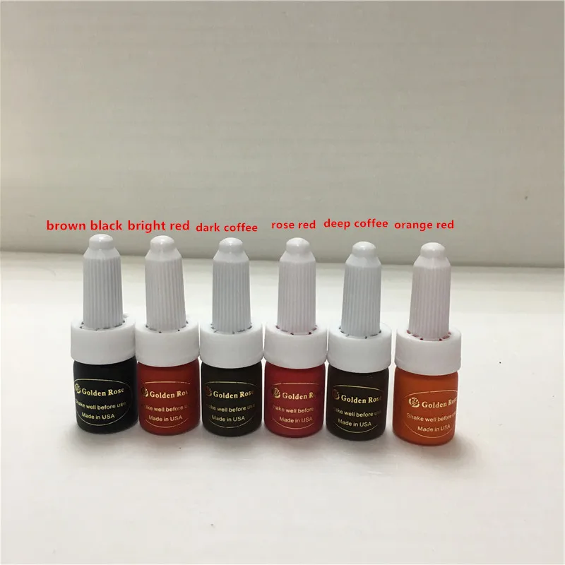 Набор чернил для перманентного макияжа 10 мл 12 цветов|microblading pigment|ink eyebrowtattoo ink set |