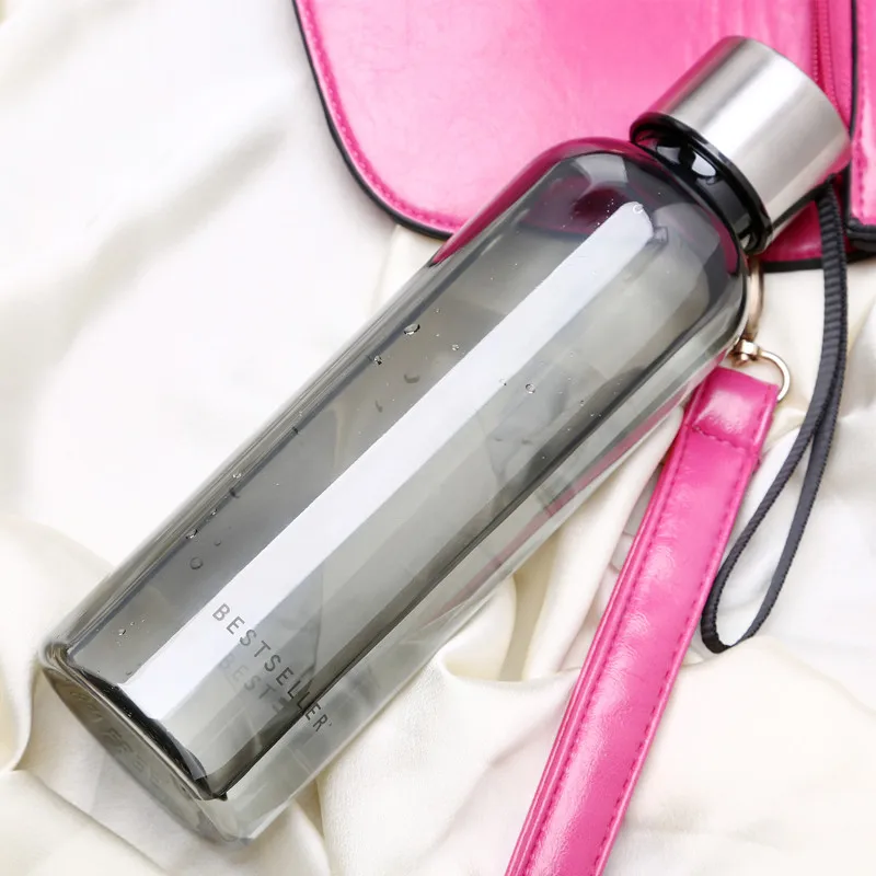 Портативная пластиковая бутылка для воды 500 мл|shaker water bottle|bottle bpa freewater bottle free |