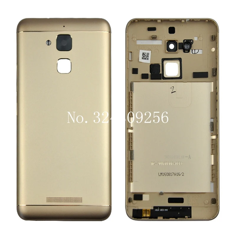 Оригинальный Для Asus Zenfone 3 Max ZC520TL Батарея задняя крышка реальные двери Корпус