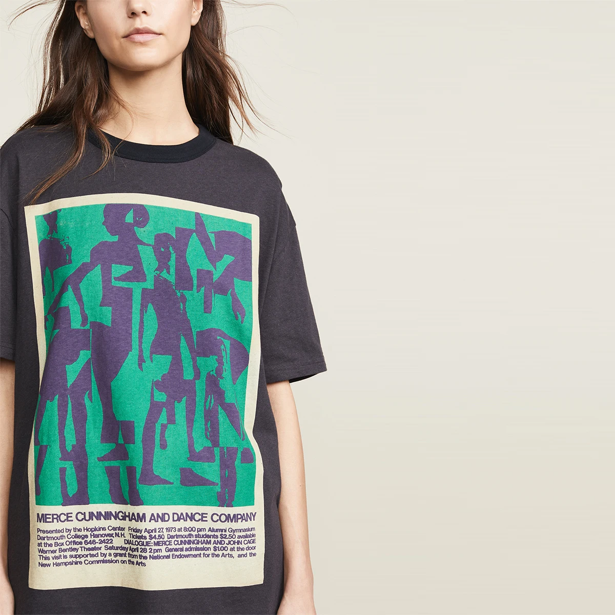 Свободная Длинная черная футболка большого размера женская в стиле бойфренда с