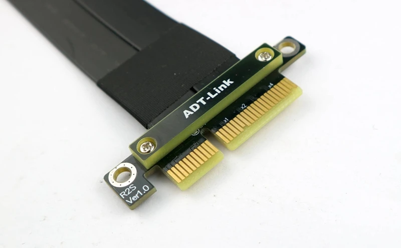 Кабель удлинитель BTM для графической карты майнинга PCIe 3 0 16x до 4x PCI E 25 см без