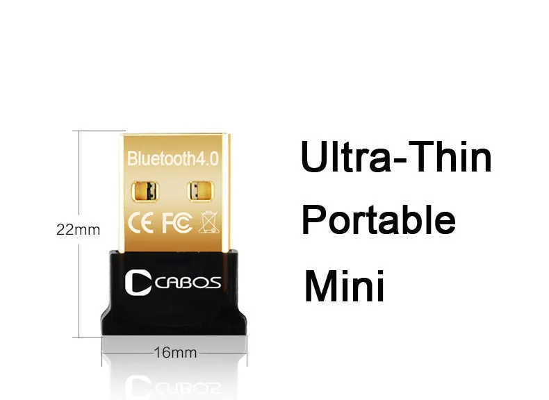Sovawin Беспроводной адаптер CSR Bluetooth 4,0 3 Мбит/с защитный Мини-ключ двойной режим Музыка для ПК Компьютеры-Ноутбуки Windows 7 XP