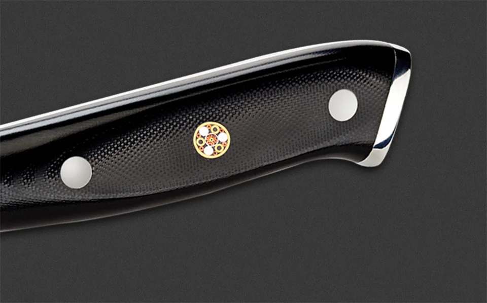 FINDKING G10 набор дамасских ножей с ручкой 7 дюймов нож для мясника 8 дюймов нож для шеф-повара 5 дюймов нож для фруктов 67 слоев дамасской стали
