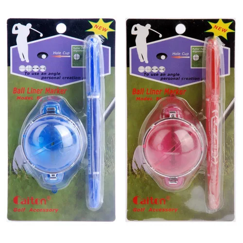 

Golf ball line pen blue golf ball line drawing pen