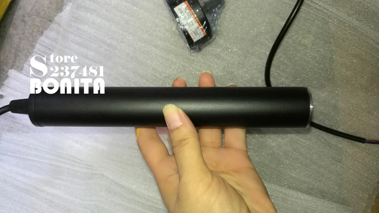 Led droplight Лофт современные подвесные светильники для столовой маленькие длинные цилиндрические круглые трубки Черный алюминиевый шнур подвесной светильник