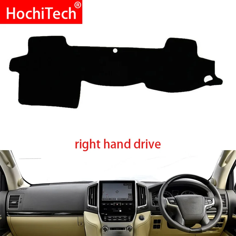 Для Toyota LAND CRUISER 2007 2008-2016 правый и левый руль приборной панели автомобиля чехлы