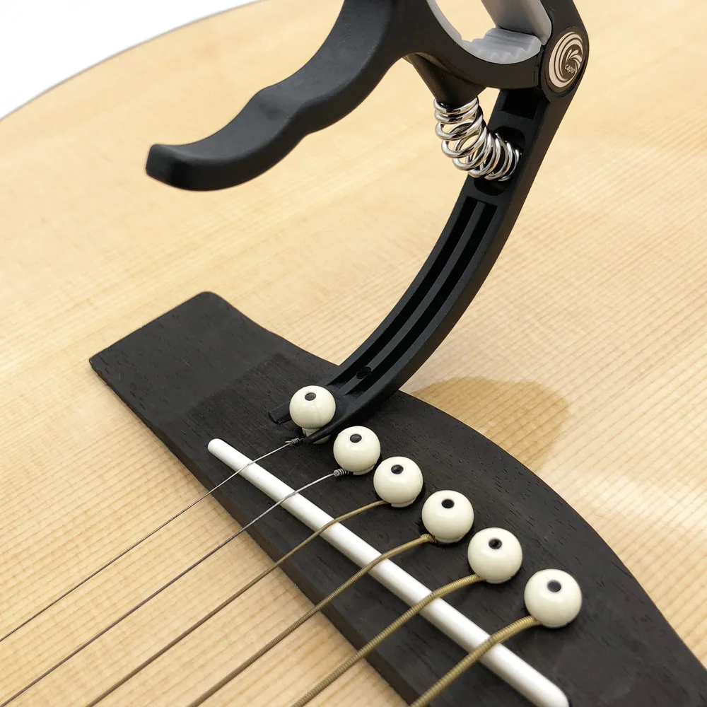 SLOZZ Plastic Guitar Capo + 10 Picks Mediator for Acoustic Electric Guitarra Capotraste Accessories 0.46 0.71 0.96 mm Thickness | - Фото №1