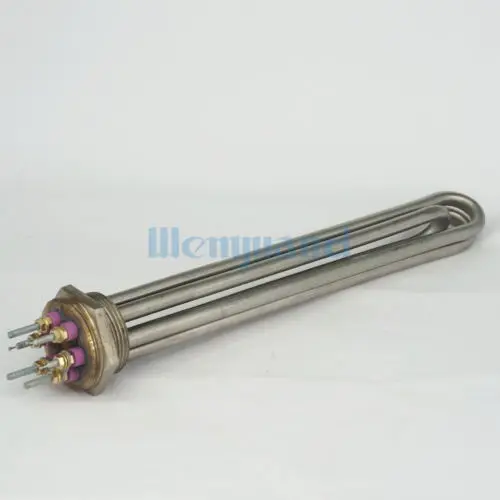220 В 9000 Вт DN40 1 1/2 &quotBSP папа 201 головка из нержавеющей стали и трубка электрический