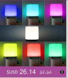 Портативный Bluetooth динамик мини открытый BT Саундбар для смартфона Xiaomi умная Светодиодная лампа с сенсорным управлением TF Usb Boombox для кемпинга туризма
