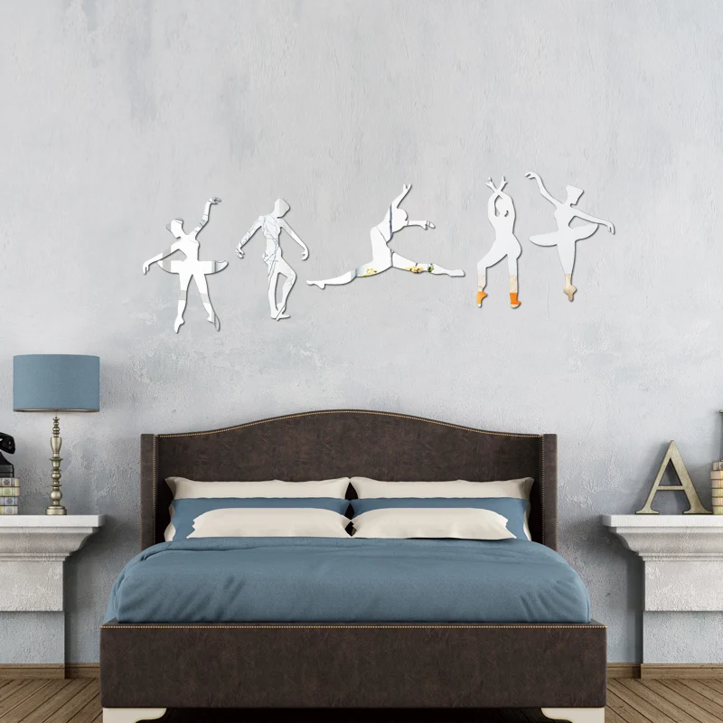 Горячая продажа настенные стикеры Акриловые 3d наклейки украшение дома Декор на
