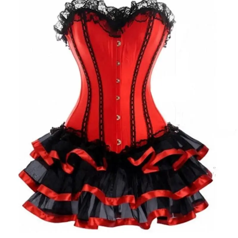 Женское платье-корсет с юбкой-пачкой облегающий сексуальный мини-корсет модель