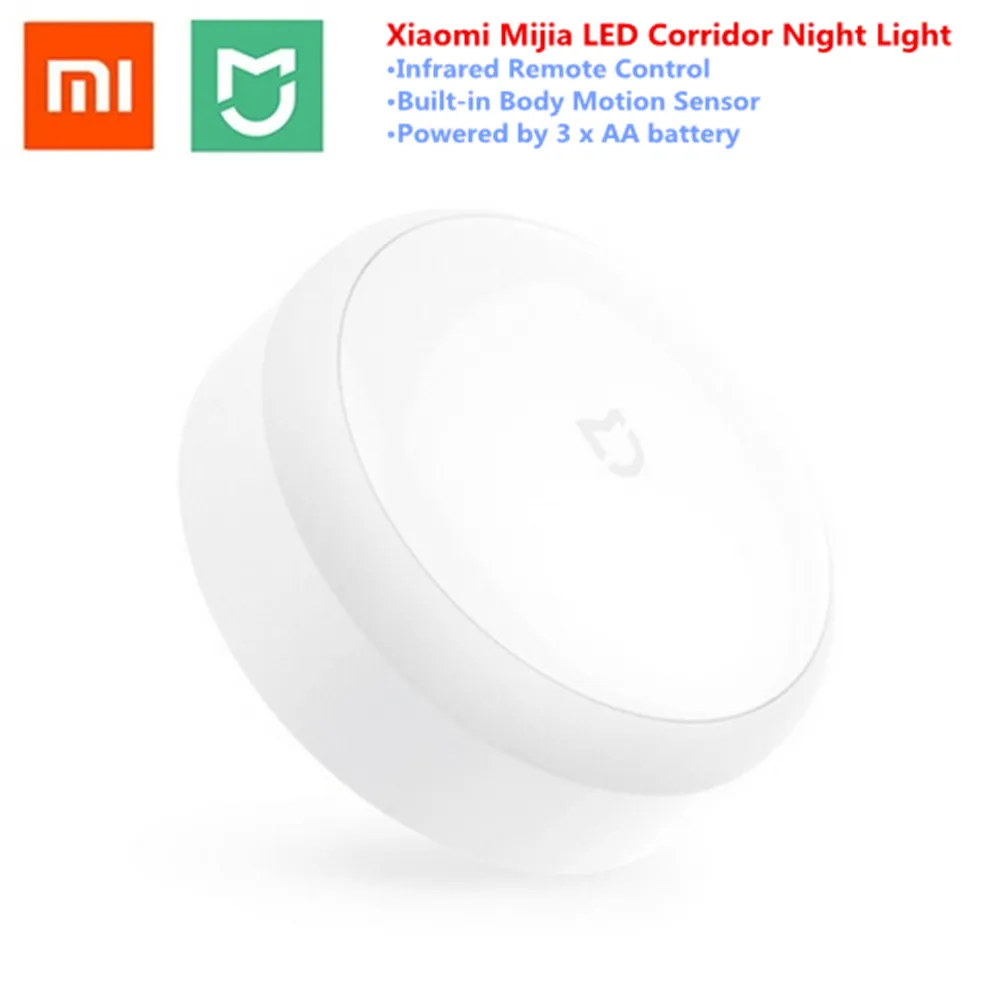 Оригинальный Xiaomi mijсветодио дный Ia светодиодный коридор Ночной свет встроенный