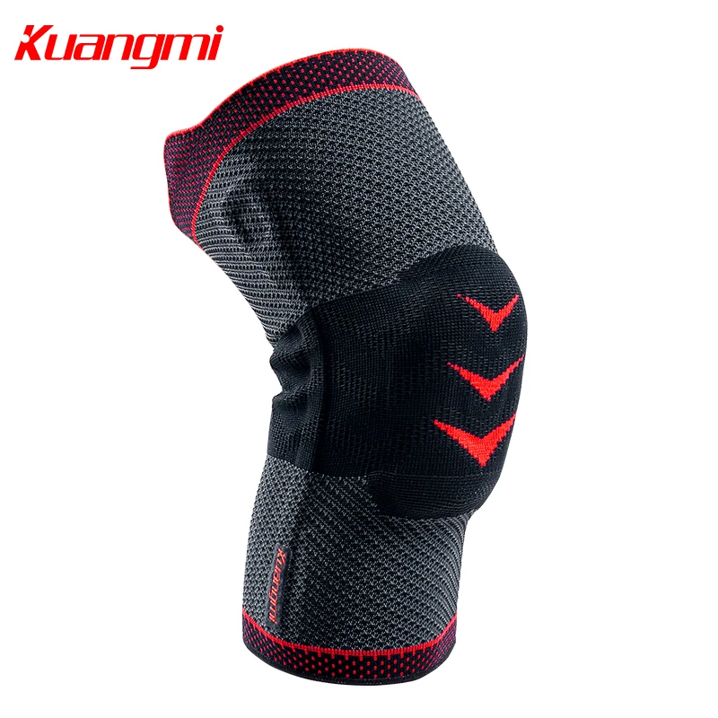 Kuangmi 1 шт. защита коленной чашечки для сжатия наколенников спортивные теплые наколенники для баскетбола волейбола защита на День Благодарения
