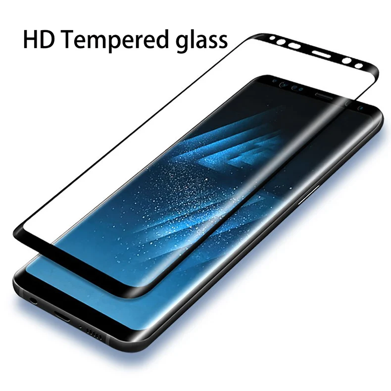 4D изогнутое полное покрытие Закаленное стекло пленка для samsung note 8 9 S8 S9 plus стекло для Galaxy note 10 pro s7 s10 5g защита экрана