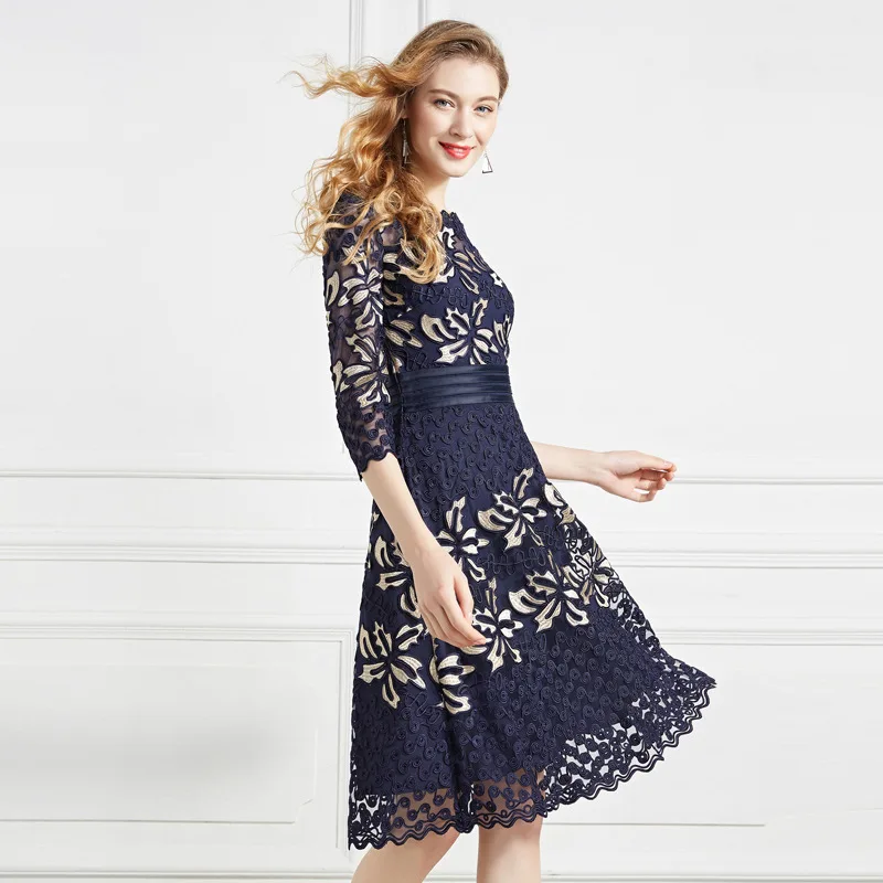 New Plus Size xxxxl Dress Vestidos De Fiesta 2019 Spring Summer Party Luxurious Women Slim Fitted A-Line Pink Blue | Женская одежда