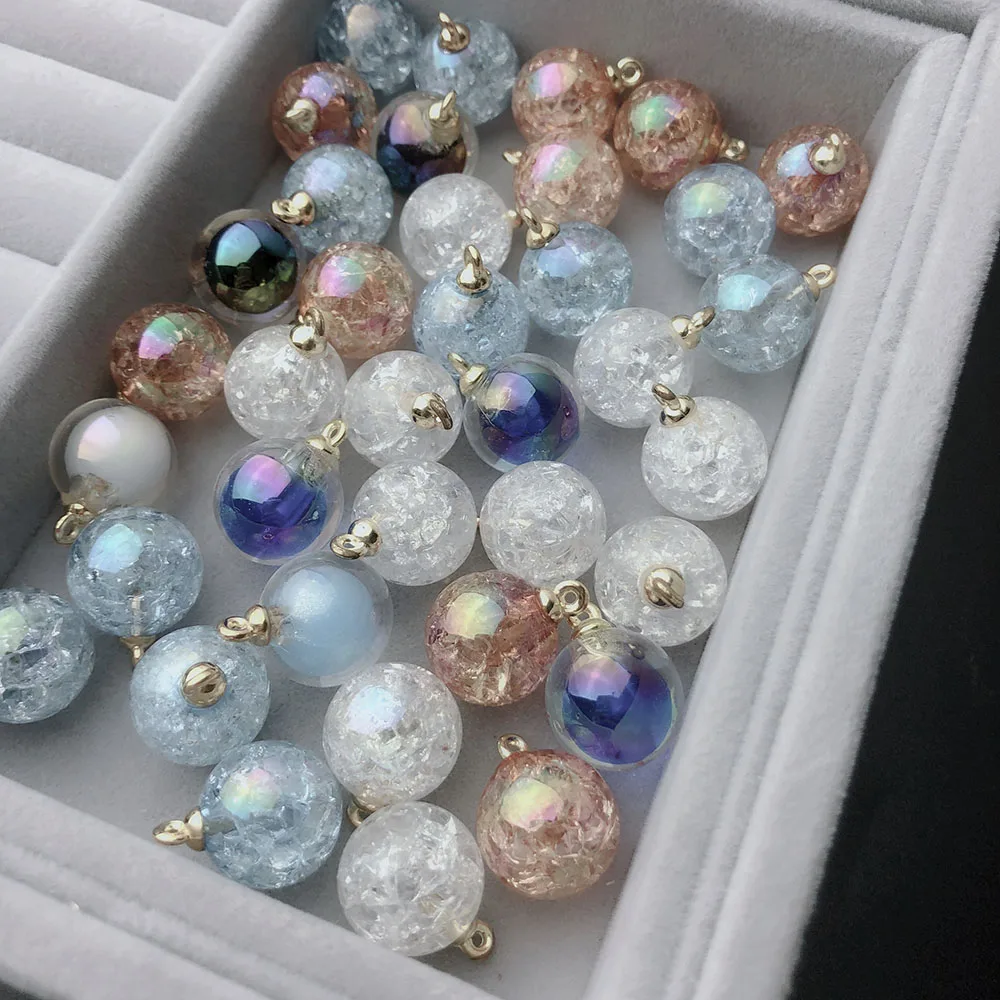 16 мм DIY бусины для украшения дома кулон красочные рождественские светильник