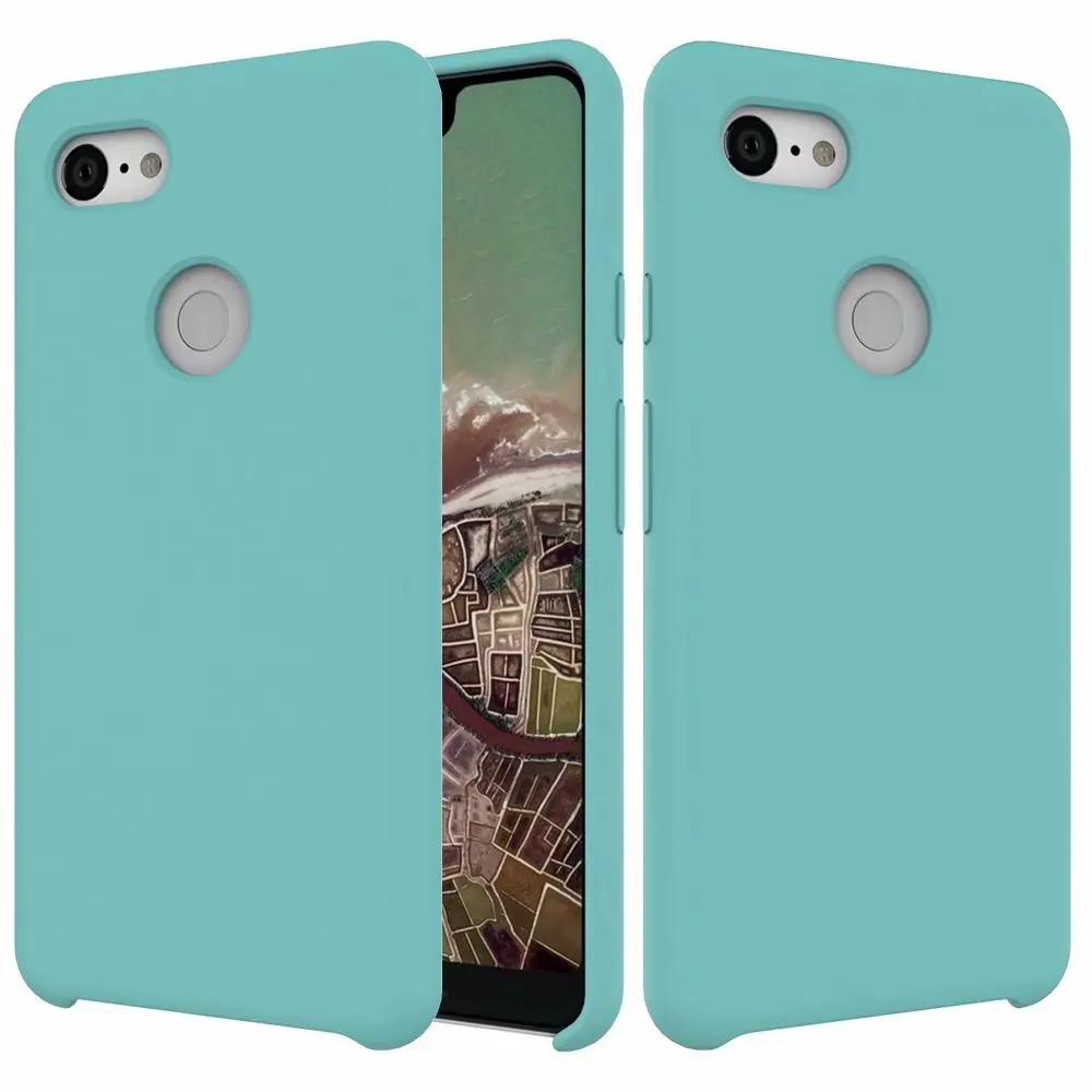 Blue Для Google Pixel 3 XL силиконовый чехол, ТПУ Мягкий Гладкий противоударный чехол для Google Pixel3 XL3 XL 3 Крышка защитный экран - Цвет: Blue