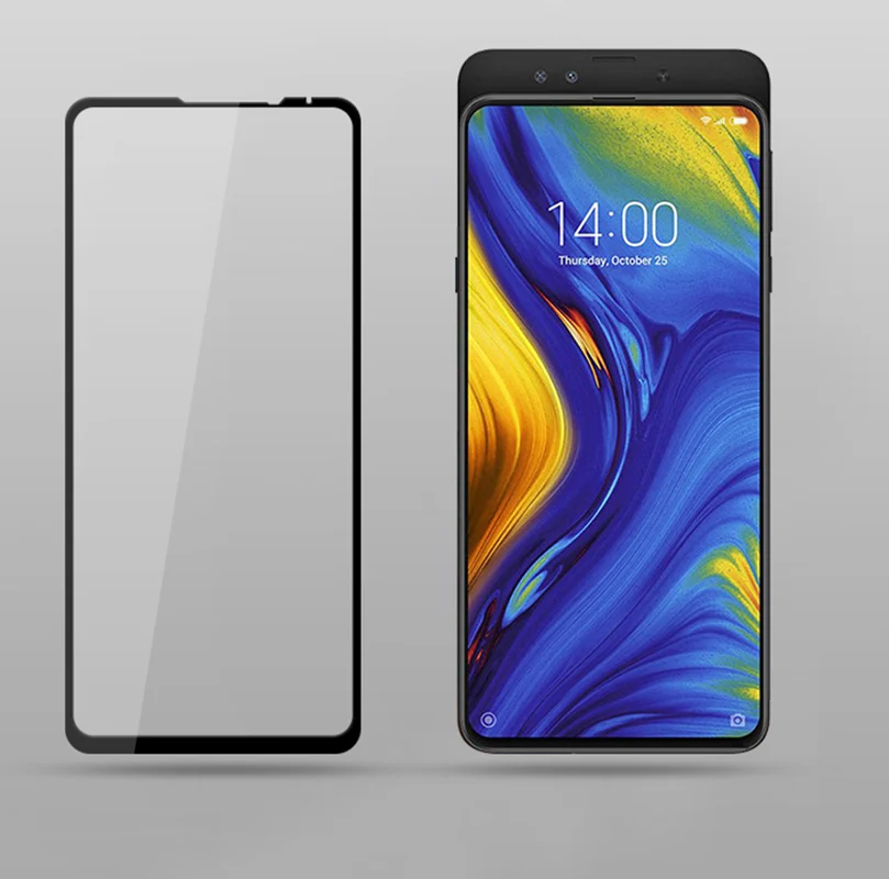 Smartphone 9H HD Full Glue Tempered Glass for Xiaomi Mi Mix 3 MIX3 6.39&quot Protective Film Screen Protector cover | Мобильные