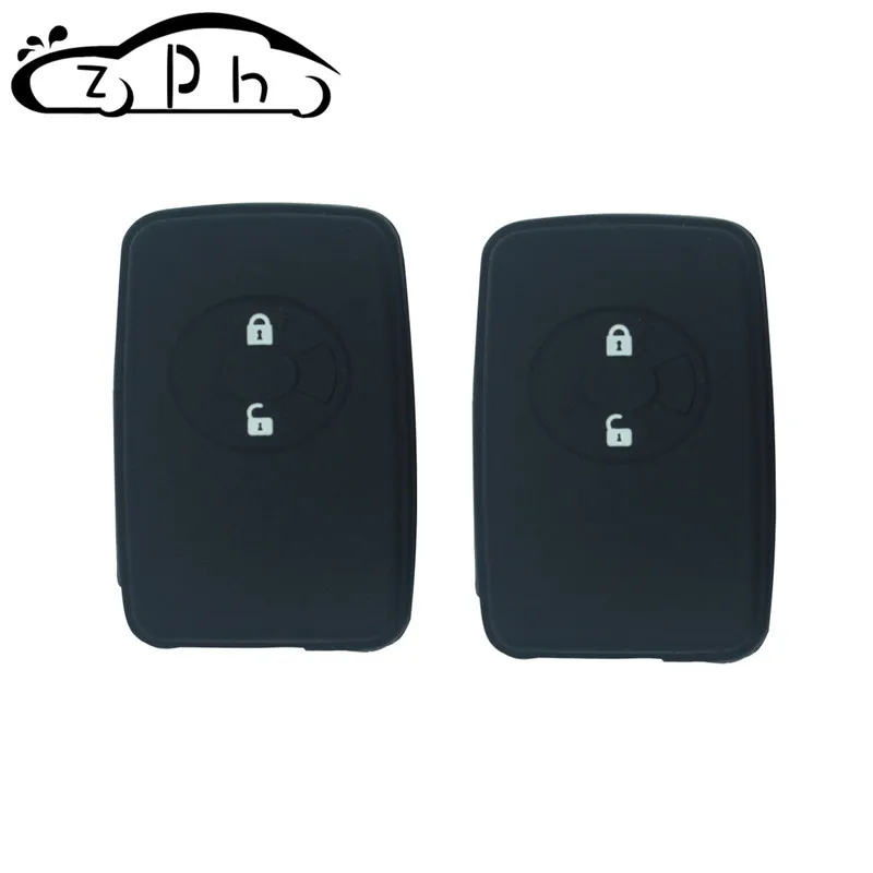 Умный брелок для ключей с двумя кнопками Toyota Rav4 Yaris 2011 RAV4 Vitz Ractis H|Футляр
